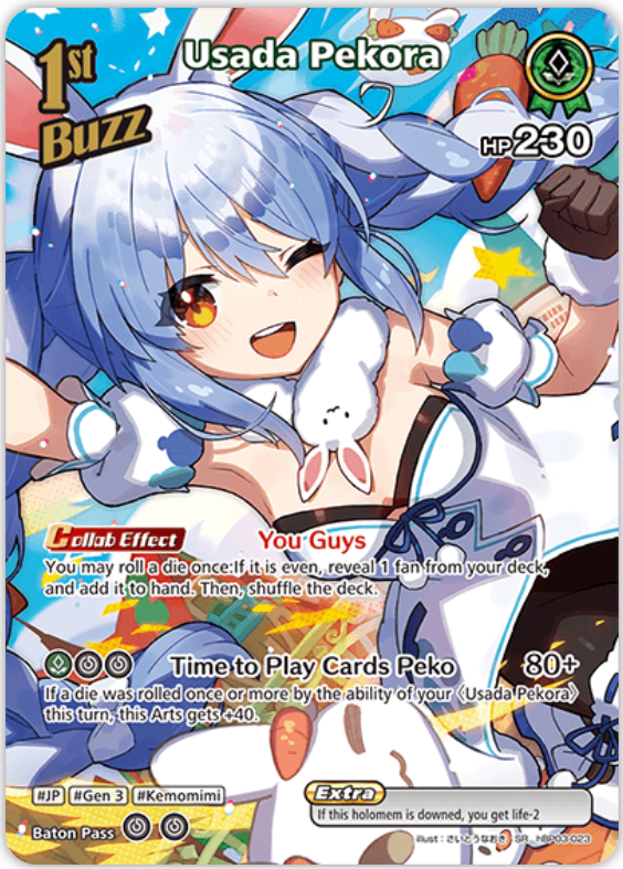 Usada Pekora (hBP03-023) [Elite Spark] - SR