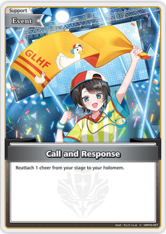 Call and Response (hBP03-087) [Elite Spark] - C