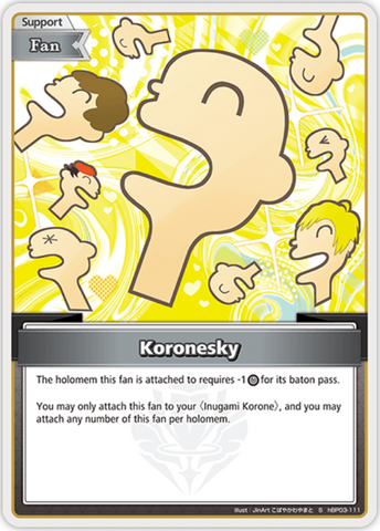 Koronesky (hBP03-111) [Elite Spark] - S