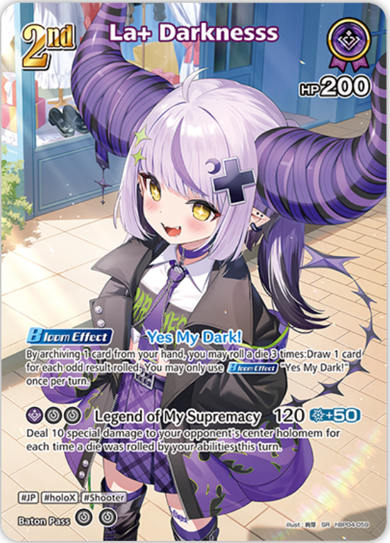 La+ Darknesss (hBP04-059) [Curious Universe] - SR