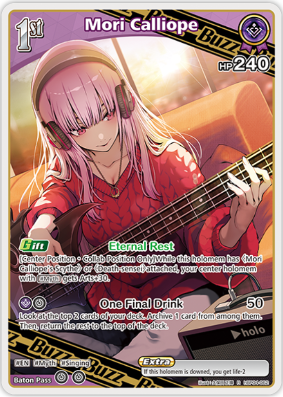 Mori Calliope (hBP04-062) [Curious Universe] - R