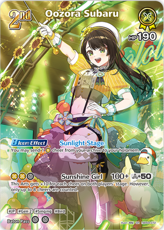Oozora Subaru (hBP04-072) [Curious Universe] - SR