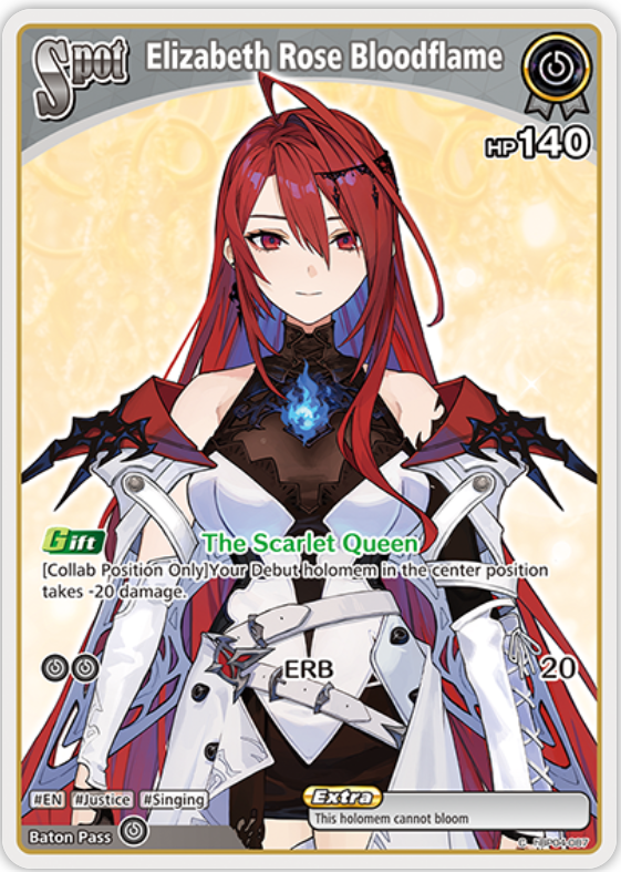 Elizabeth Rose Bloodflame (hBP04-087) [Curious Universe] - C