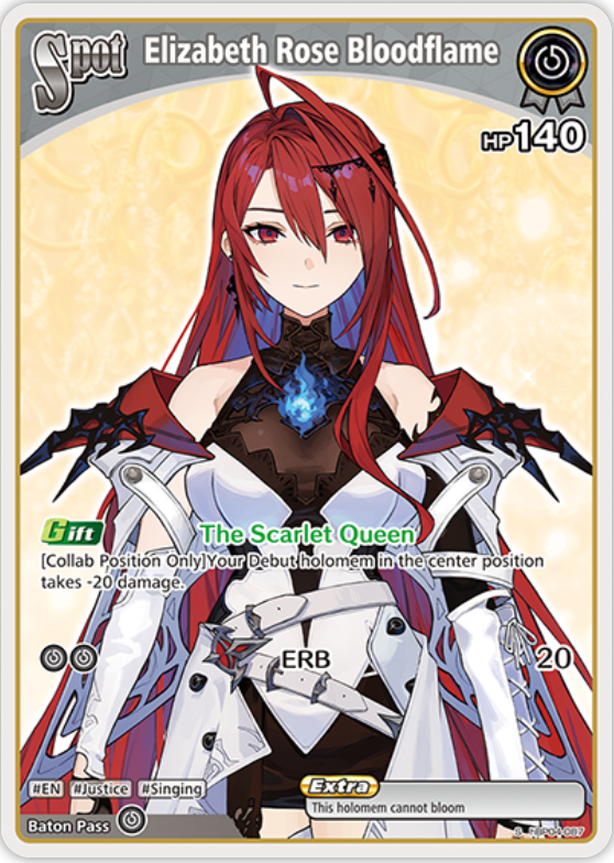 Elizabeth Rose Bloodflame (hBP04-087) [Curious Universe] - S