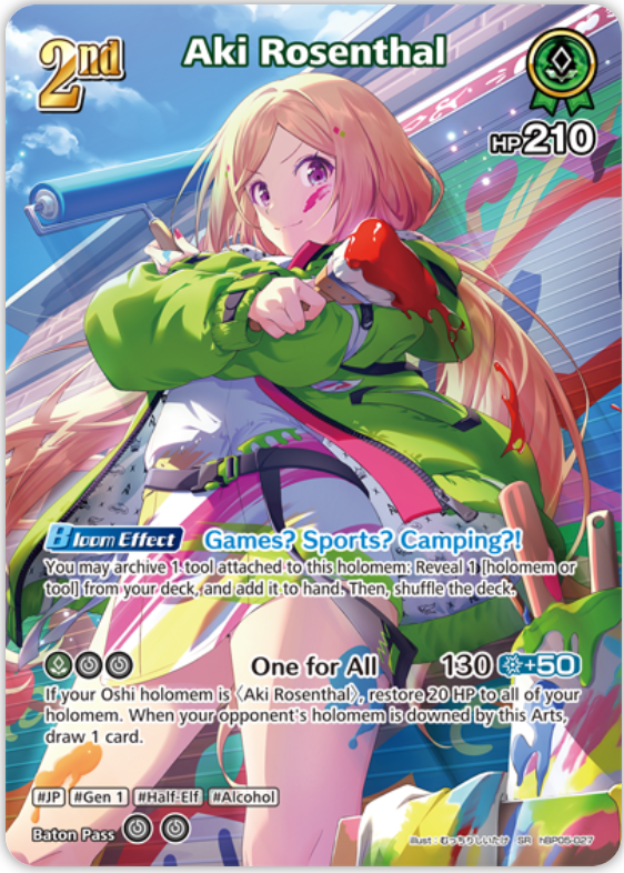 Aki Rosenthal (hBP05-027) [Enchant Regalia] - SR