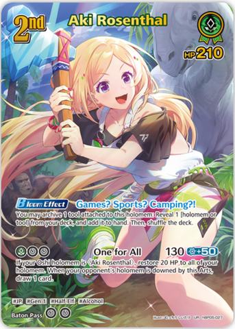 Aki Rosenthal (hBP05-027) [Enchant Regalia] - UR
