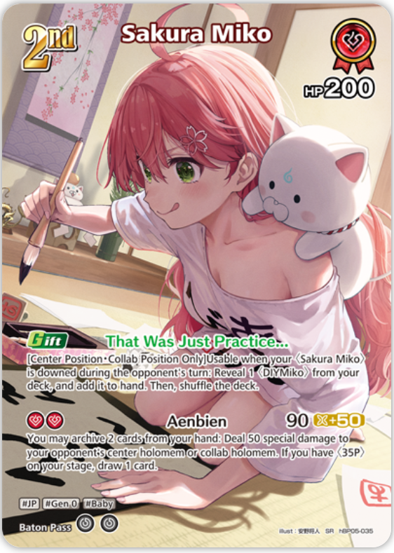 Sakura Miko (hBP05-035) [Enchant Regalia]- SR