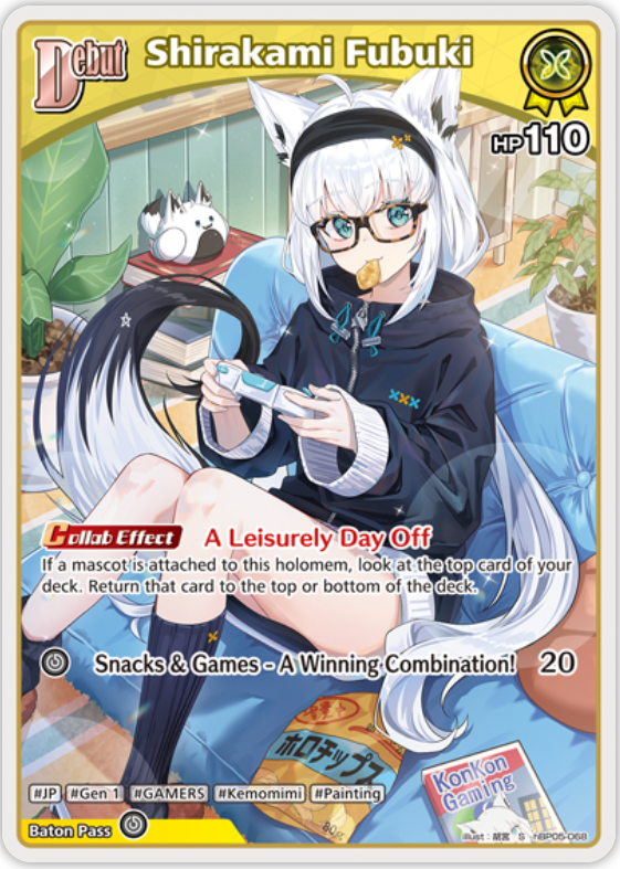 Shirakami Fubuki (hBP05-068) [Enchant Regalia] - S