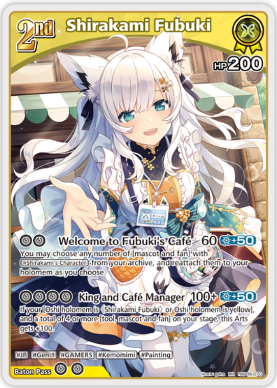 Shirakami Fubuki (hBP05-070) [Enchant Regalia] - RR