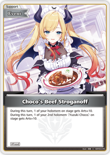 Choco's Beef Stroganoff (hBP05-076) [Enchant Regalia] - U