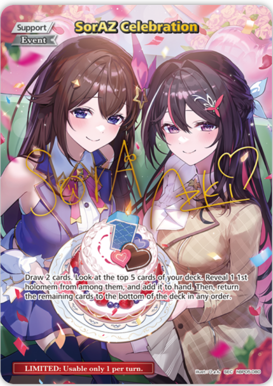 SorAZ Celebration (hBP05-080) [Enchant Regalia] - SEC