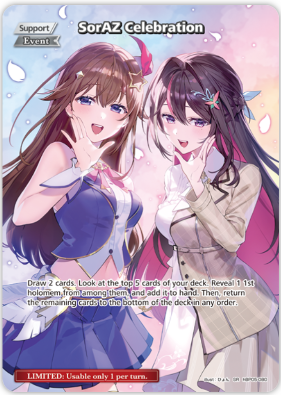 SorAZ Celebration (hBP05-080) [Enchant Regalia] - SR