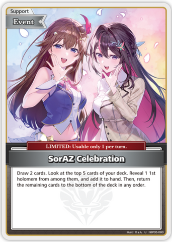 SorAZ Celebration (hBP05-080) [Enchant Regalia] - U