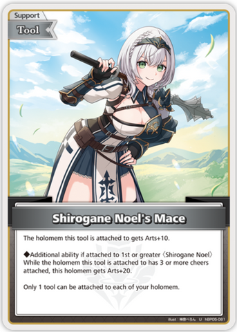 Shirogane Noel's Mace (hBP05-081) [Enchant Regalia] - U