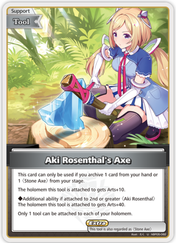 Aki Rosenthal's Axe (hBP05-082) [Enchant Regalia] - U