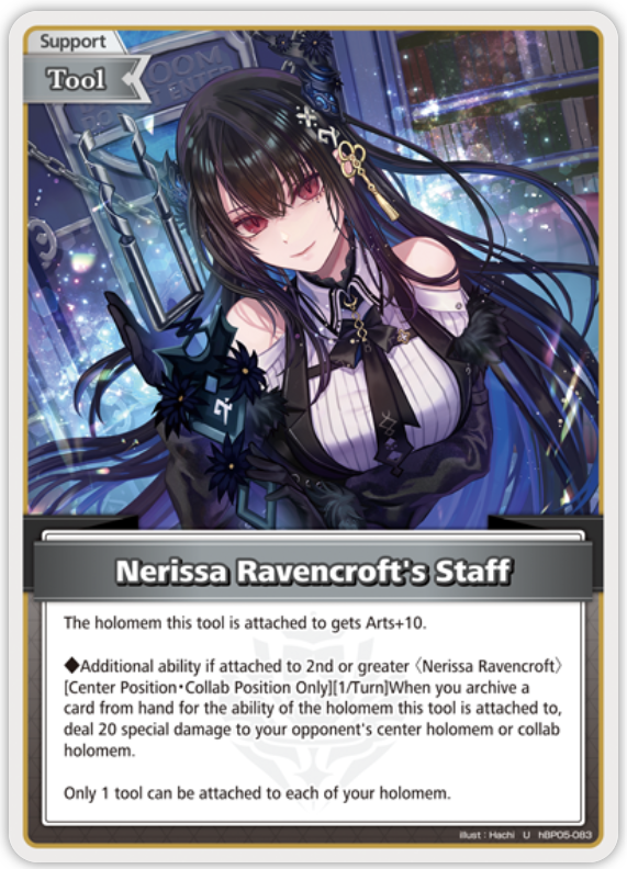 Nerissa Ravencroft's Staff (hBP05-083) [Enchant Regalia] - U
