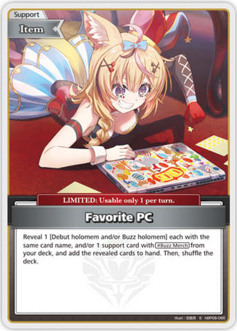 Favorite PC (hBP06-085) [Ayakashi Vermilion] - S