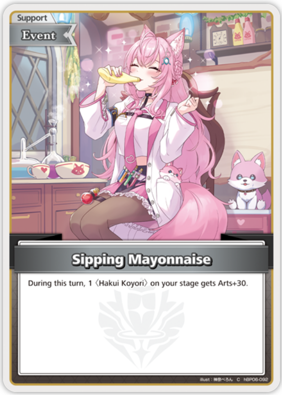 Sipping Mayonnaise (hBP06-092) [Ayakashi Vermilion] - C
