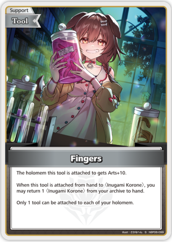 Fingers (hBP06-099) [Ayakashi Vermilion] - S