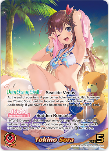 Tokino Sora (hEB01-001) [Summer Hologram] - OUR
