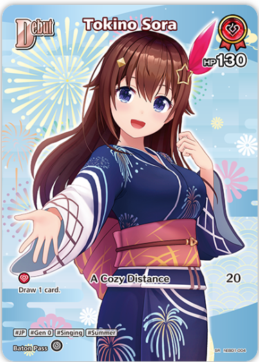 Tokino Sora (hEB01-004) [Summer Hologram] - SR