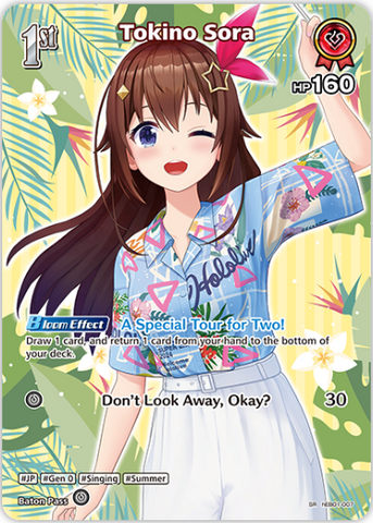 Tokino Sora (hEB01-007) [Summer Hologram] - SR