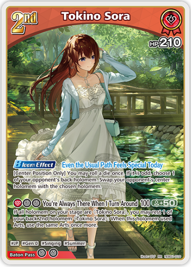 Tokino Sora (hEB01-010) [Summer Hologram] - RR