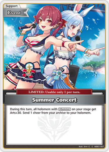 Summer Concert (hEB01-027) [Summer Hologram] - C
