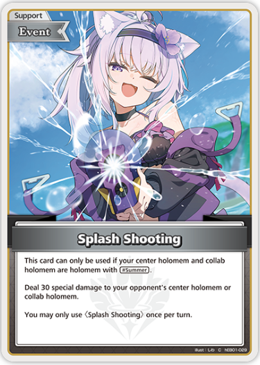 Splash Shooting (hEB01-029) [Summer Hologram] - C