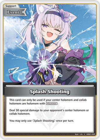 Splash Shooting (hEB01-029) [Summer Hologram] - C