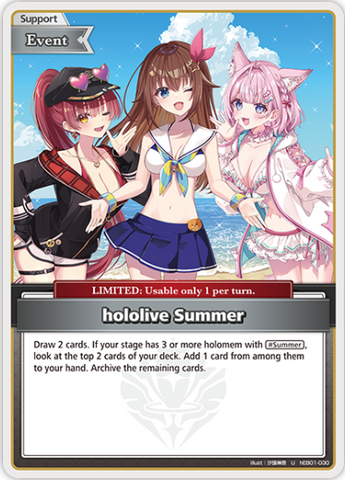 hololive Summer (hEB01-030) [Summer Hologram] - U