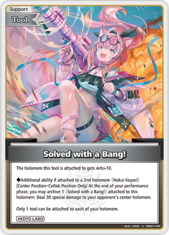 Solved with a Bang! (hEB01-034) [Summer Hologram] - U