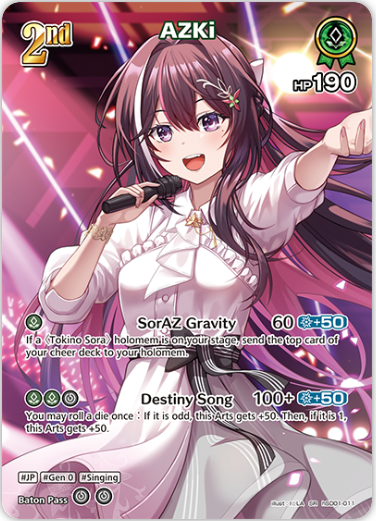 AZKi (hSD01-011) [Blooming Radiance] - SR