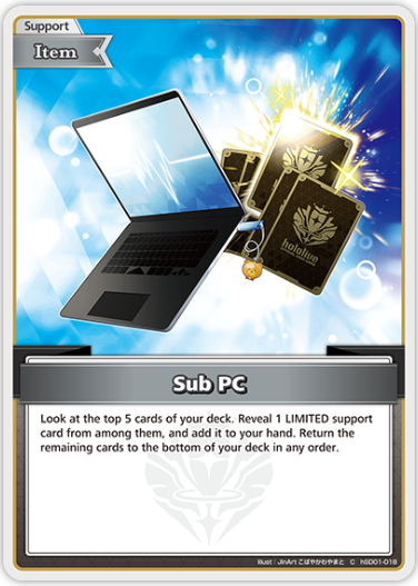 Sub PC (hSD01-018) [Summer Hologram] - C
