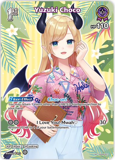 Yuzuki Choco (hSD04-007) [Summer Hologram] - SR