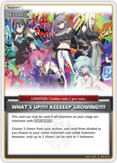 WHAT'S UP!!!!! KEEEEEP GROWING!!!!! (hSD10-011) [Ayakashi Vermilion] - S