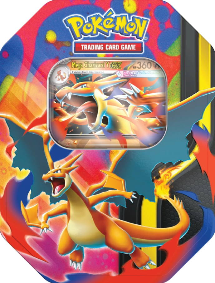 Mega Charizard Tin (Mega Charizard Y ex)