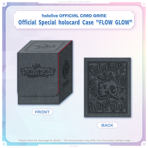 Special holoca Case "FLOW GLOW"