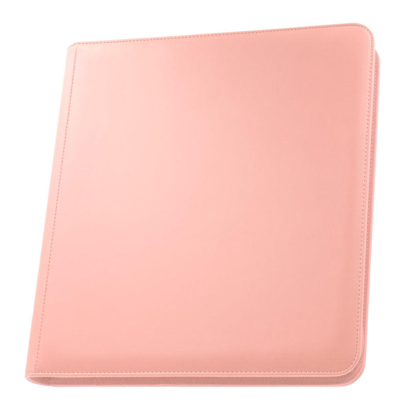 Palms Off Gaming STEALTH 12 Pocket Zip Trading Card Binder - Pink