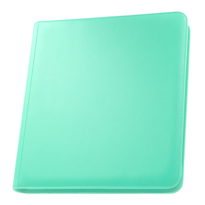 Palms Off Gaming STEALTH 12 Pocket Zip Trading Card Binder - Turquoise