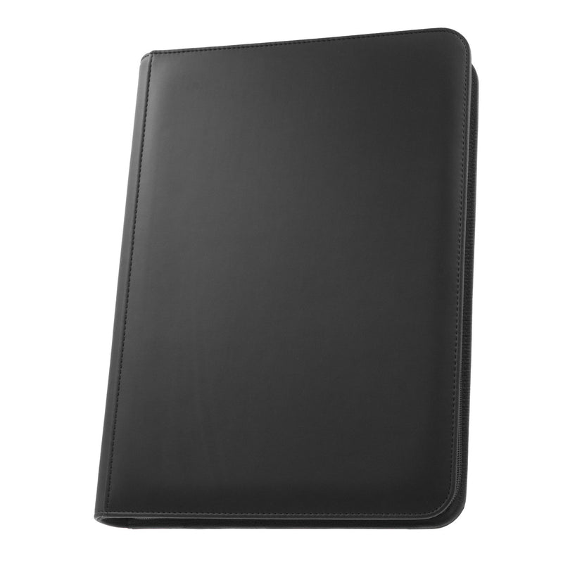 Palms Off Gaming STEALTH 9 Pocket Zip Trading Card Binder - Black