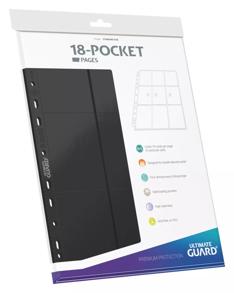Ultimate Guard 18 Pocket Sideloading Pages 10 Pack