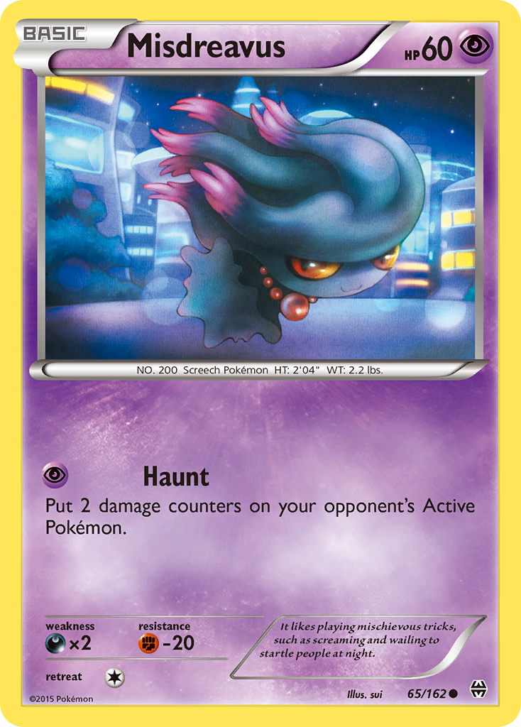 Misdreavus (65/162) [XY: BREAKthrough]