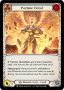 Wartune Herald (Blue) [MON028-RF] 1st Edition Rainbow Foil