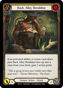 Back Alley Breakline (Yellow) [ARC177-C] 1st Edition Normal