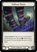 Nullrune Boots [U-ARC158] Unlimited Normal