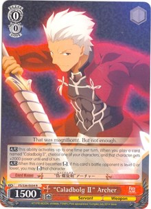 "Caladbolg II" Archer (FS/S36-E054 R) [Fate/Stay Night [Unlimited Blade Works] Vol. II]