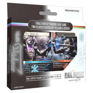 Final Fantasy TCG: Two Player Starter Set - Villains & Heroes