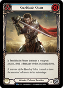 Steelblade Shunt (Blue) [U-WTR128] Unlimited Rainbow Foil