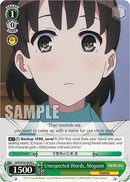 Unexpected Words, Megumi [Saekano: How to Raise a Boring Girlfriend]